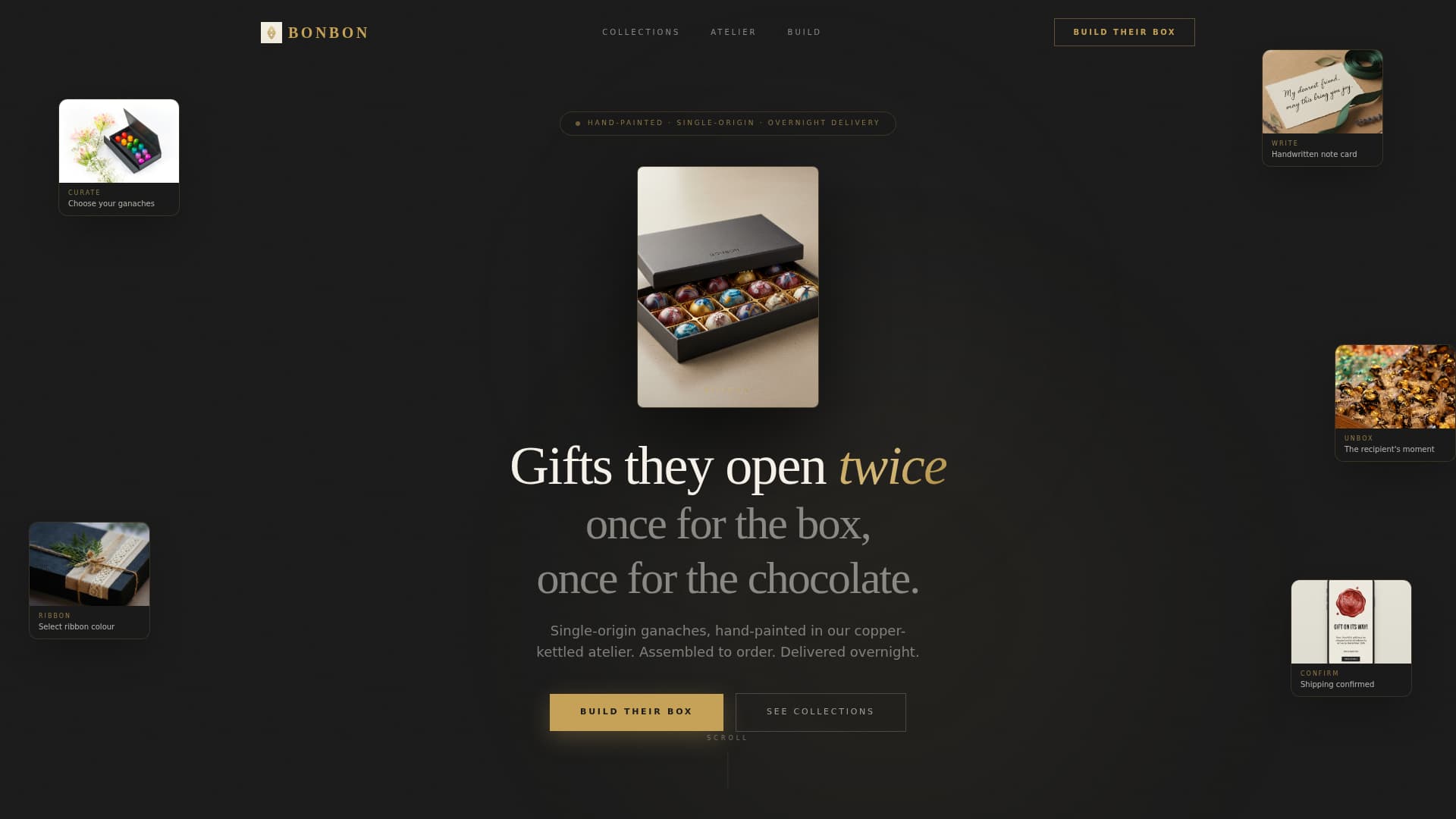 Gift & Specialty Store Pricing & Packages Website Template