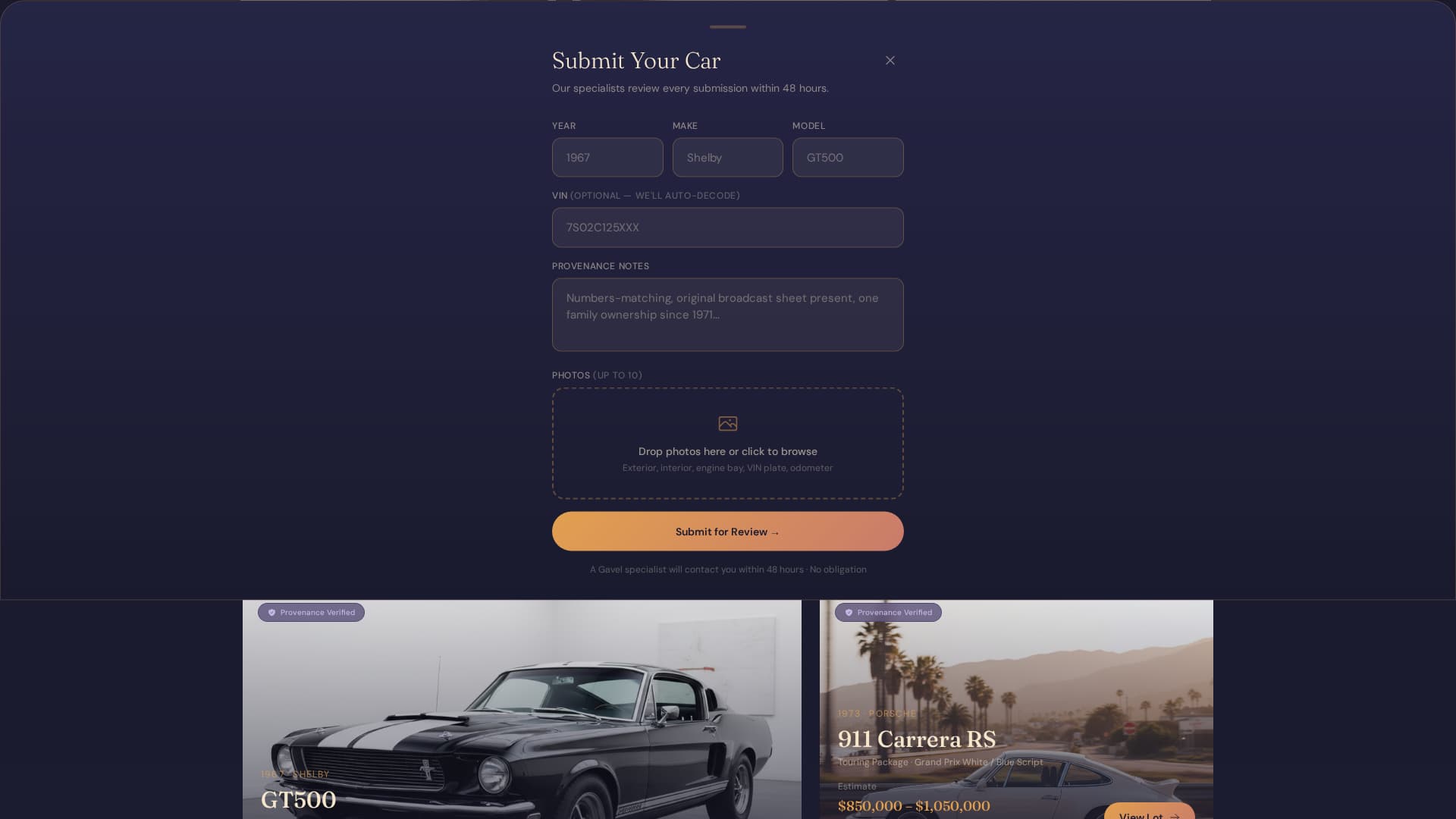 Auction Platforms & Types Portfolio & Case Study Website Template