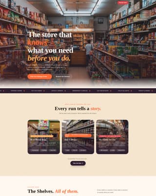 Complete Local Brick & Mortar Business Professional Website Template