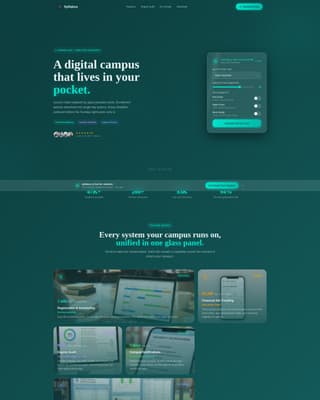Syllabus - Luminous Higher Education Landing Page Template