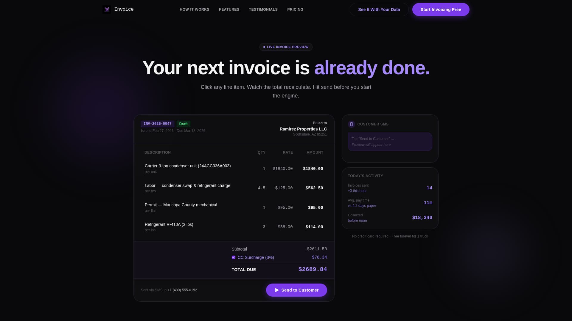 Home Services Software & SaaS Professional Website Template