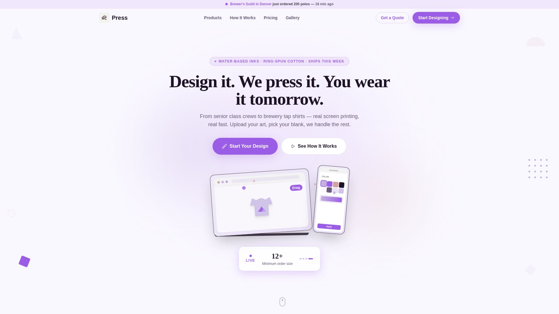 Premium Local Brick & Mortar Business Professional Website Template