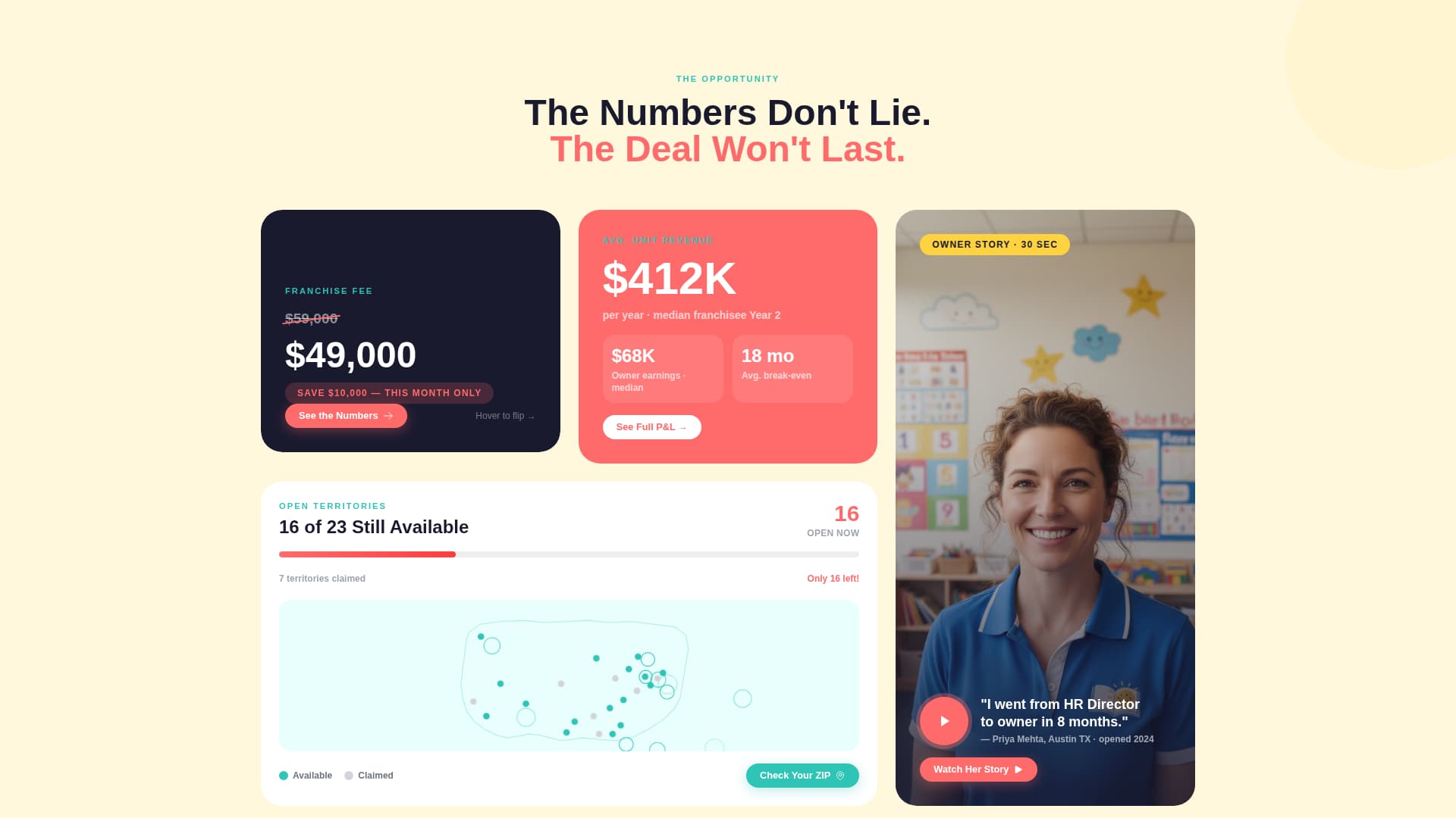 Sprout - Vibrant Childcare Landing Page Template