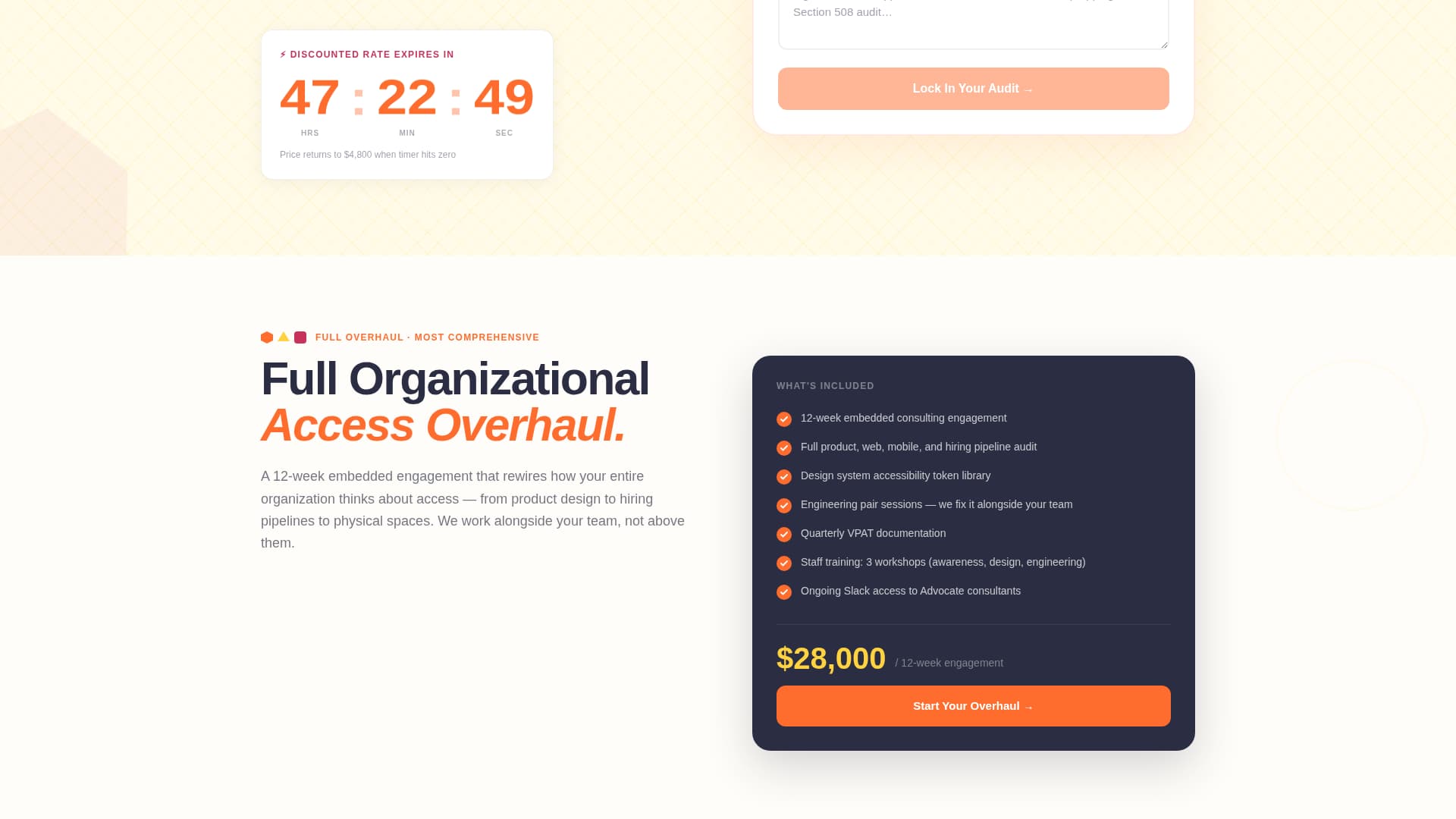 Specialist Disability-Owned Business Pre-Launch & Coming Soon Website Template