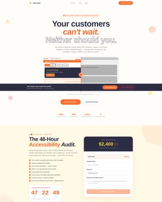 Specialist Disability-Owned Business Pre-Launch & Coming Soon Website Template