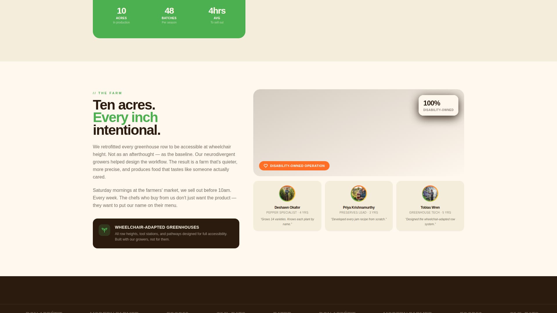 Advanced Disability-Owned Business Pre-Launch & Coming Soon Website Template