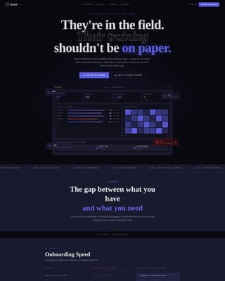 Upskill - Powerful LMS Landing Page Template