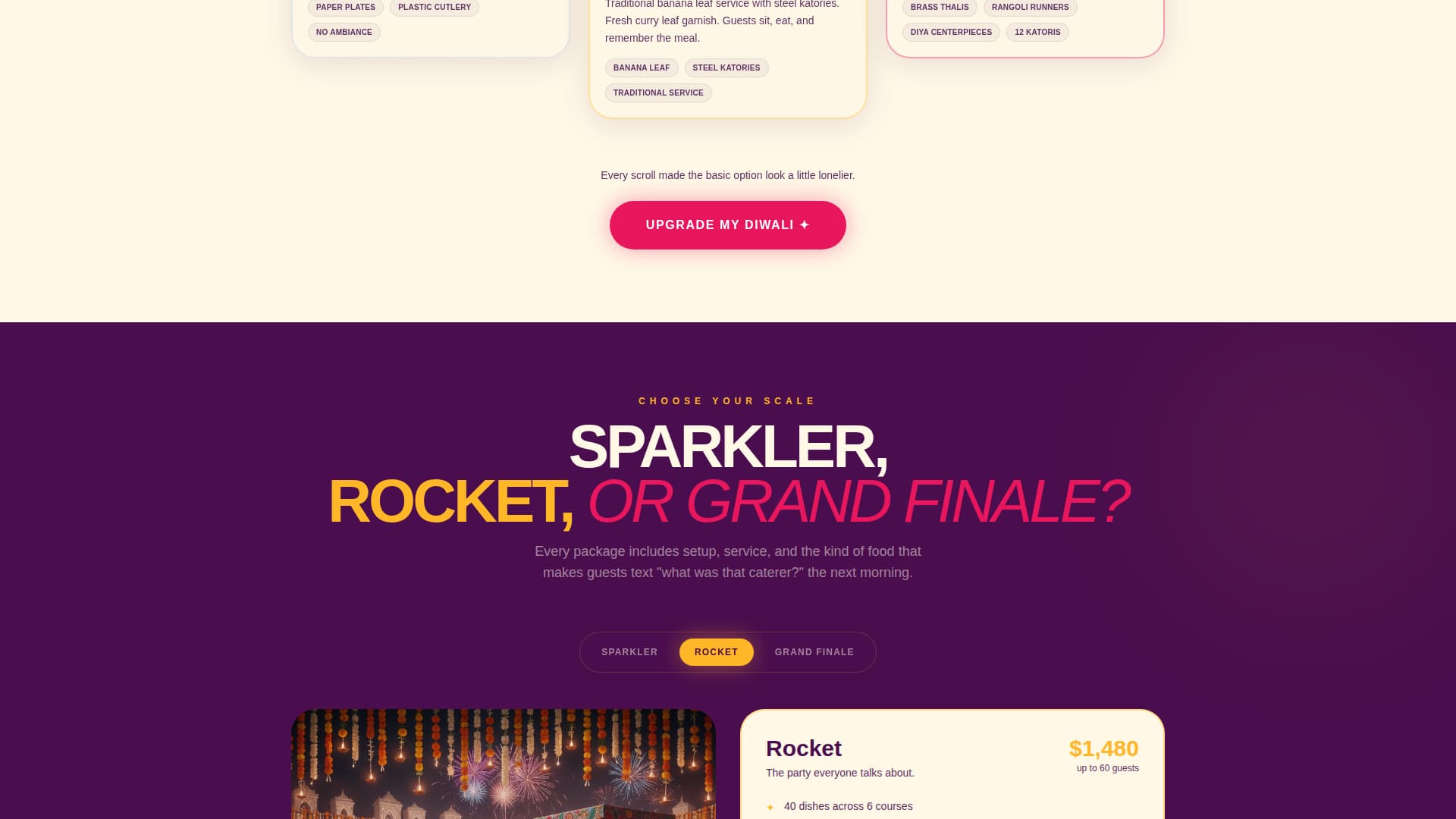 Diwali Business Professional Website Template