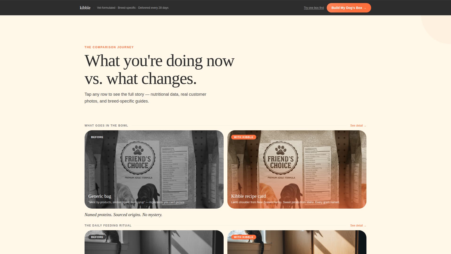 Advanced Subscription Box Services Portfolio & Case Study Website Template