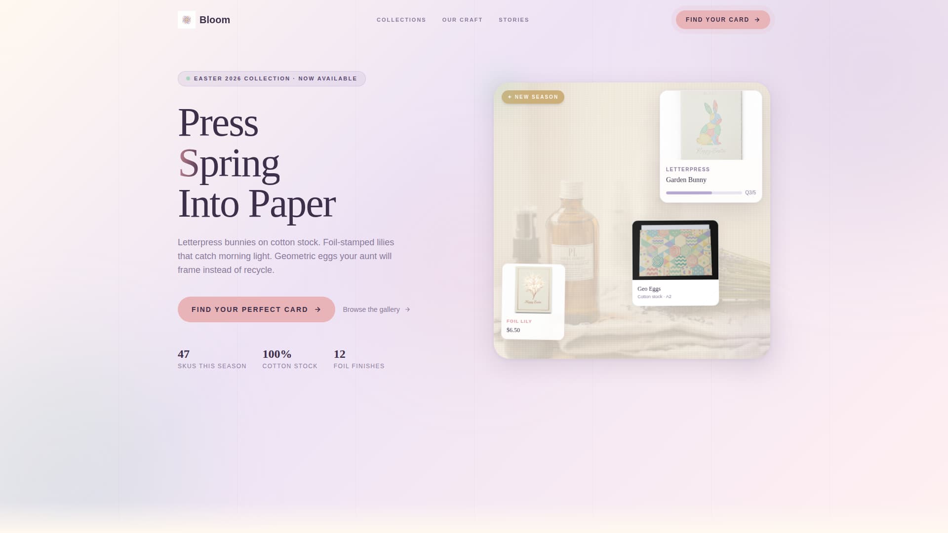 Easter Business Professional Website Template