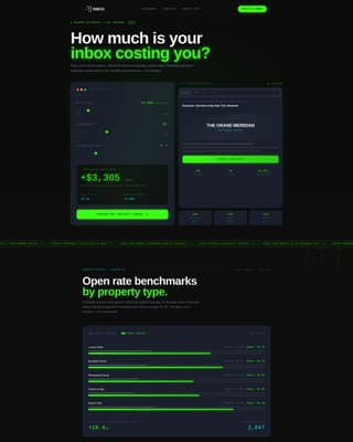 Inbox - High-Performance Hospitality Landing Page Template