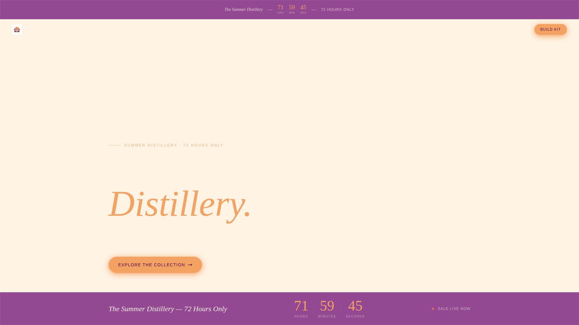 Essential Oils & Diffusers Store Specialist Pricing Website Template