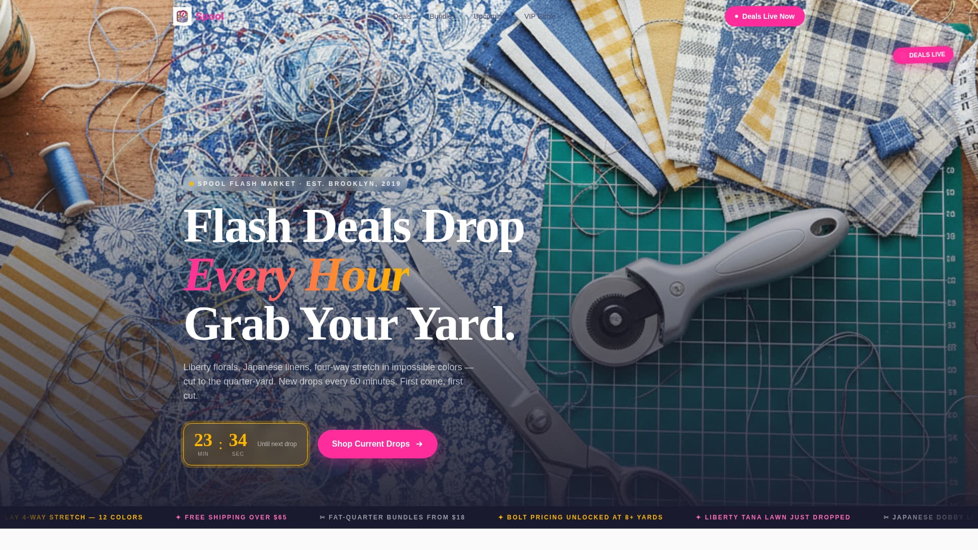 Local Local Brick & Mortar Business Pre-Launch & Coming Soon Website Template