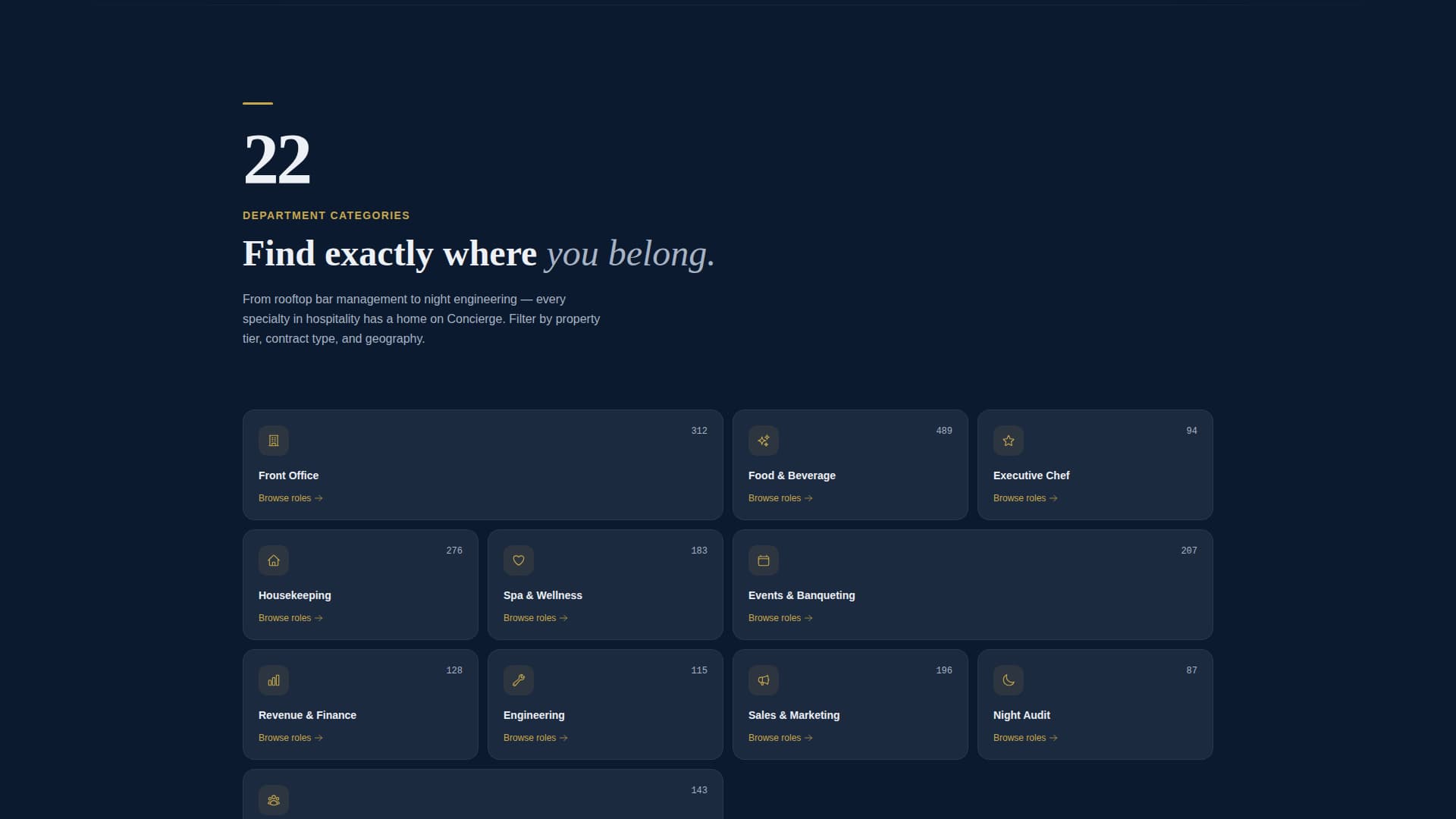 Hotel & Resort Careers & Staff Recruitment Website Template