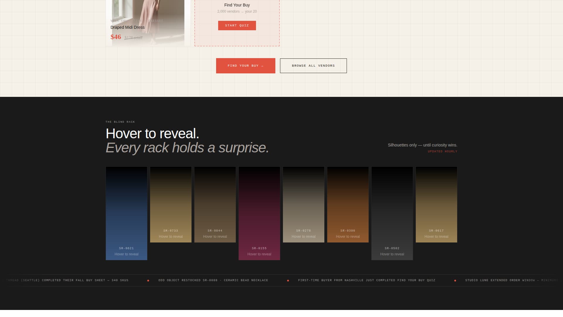Fashion E-Commerce Specialist Pricing Website Template
