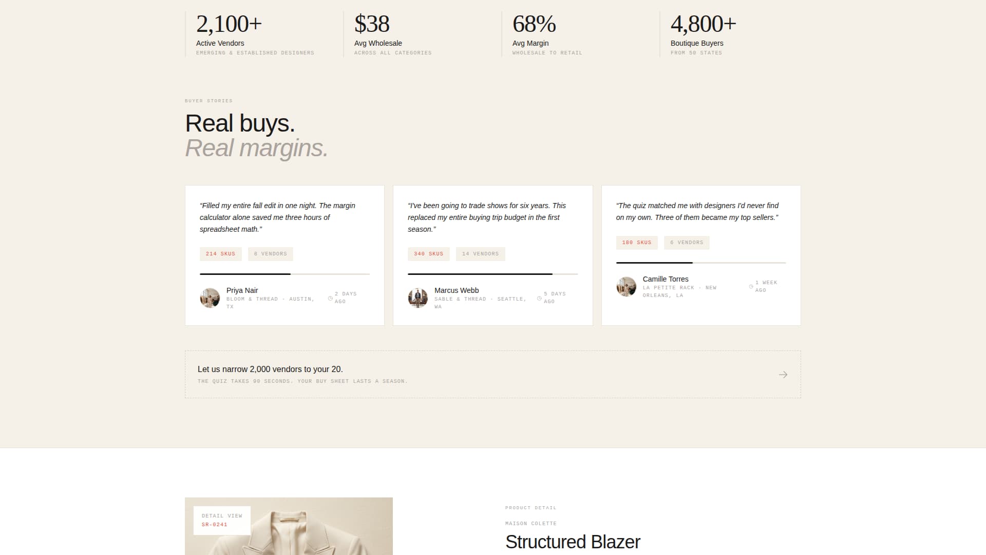 Fashion E-Commerce Specialist Pricing Website Template