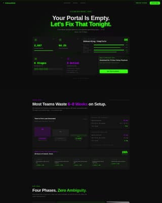 Onboard - Rapid HubSpot Landing Page Template