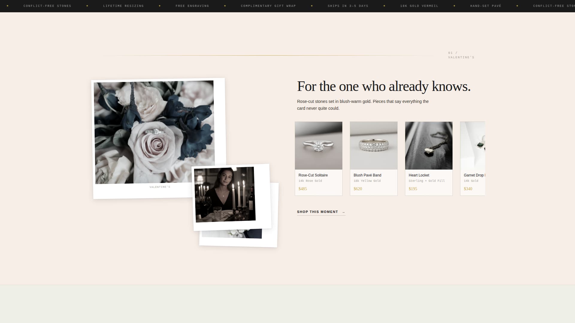 Jewelry & Accessories Store Professional Website Template