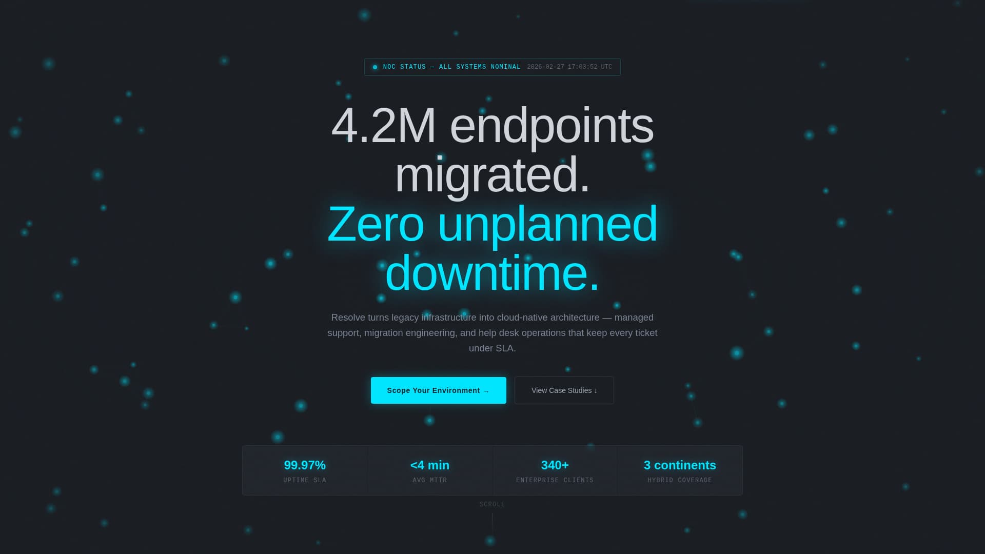 Resolve - Dynamic Itservices Landing Page Template