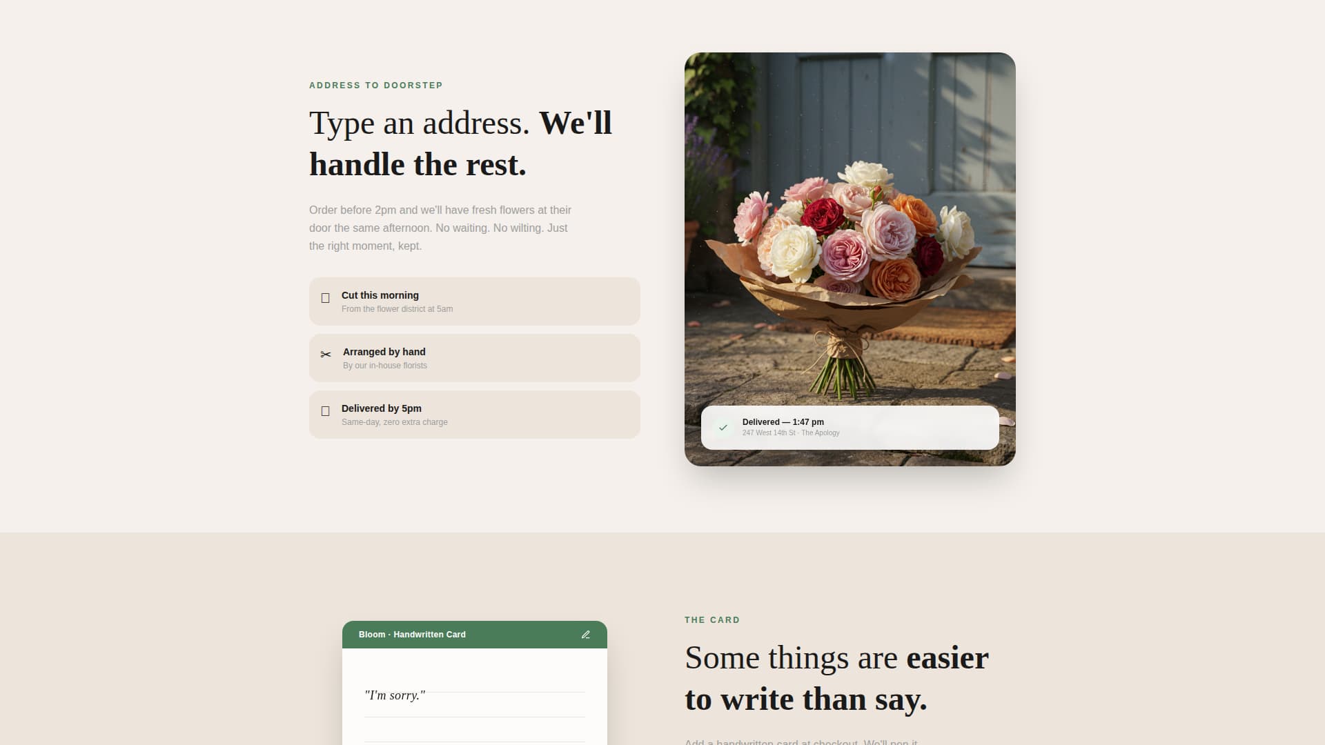 Florist & Plant Shop Professional Website Template
