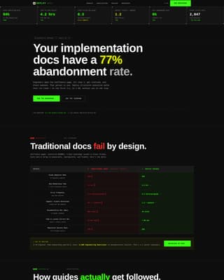 Deploy - Brutalist Implementation Landing Page Template