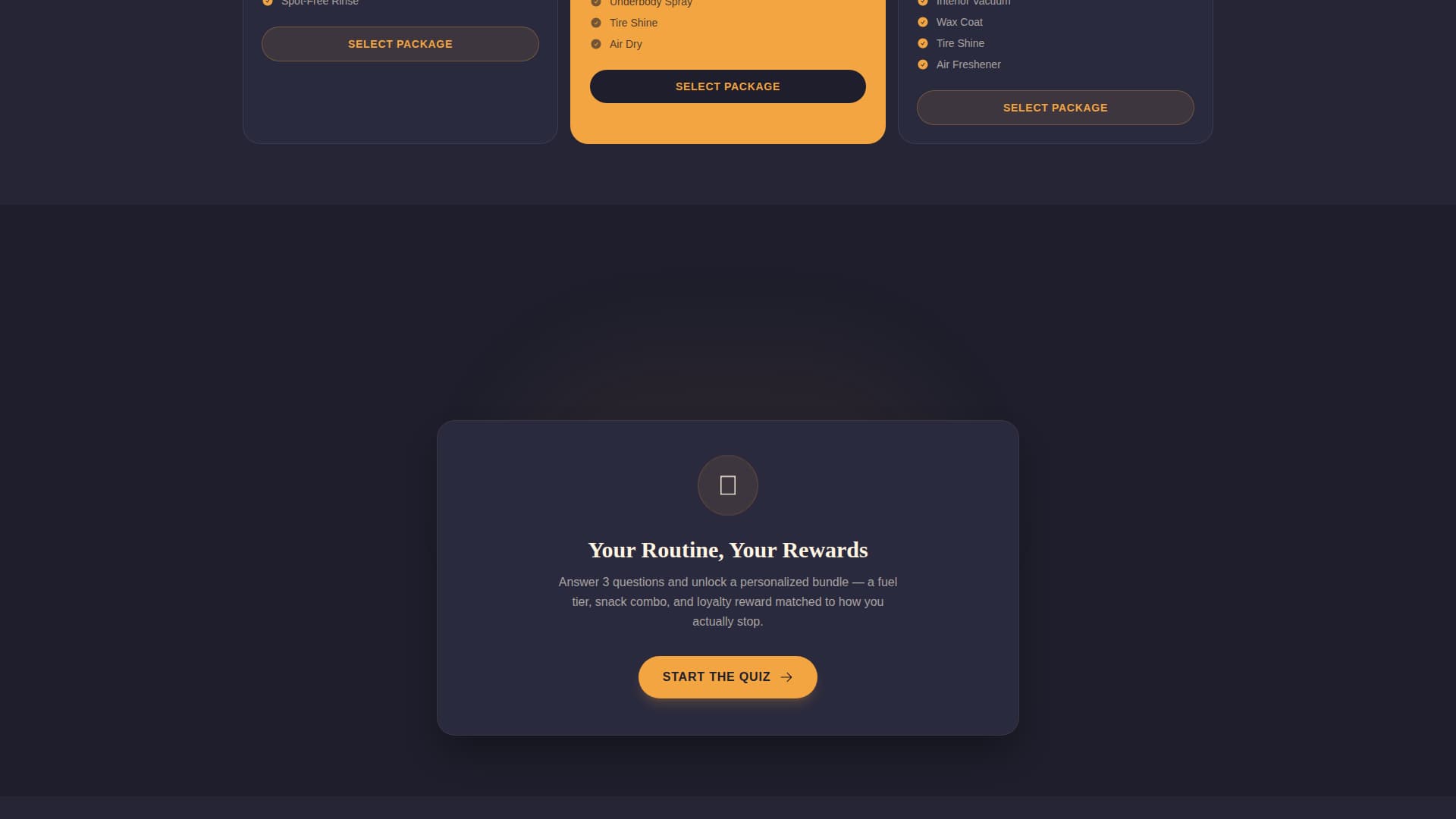 Local Brick & Mortar Business Professional Website Template