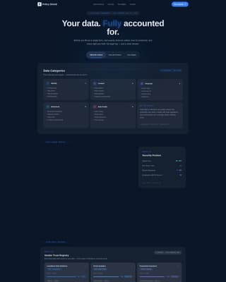 Insurance Agency Privacy Policy & Data Practices Website Template