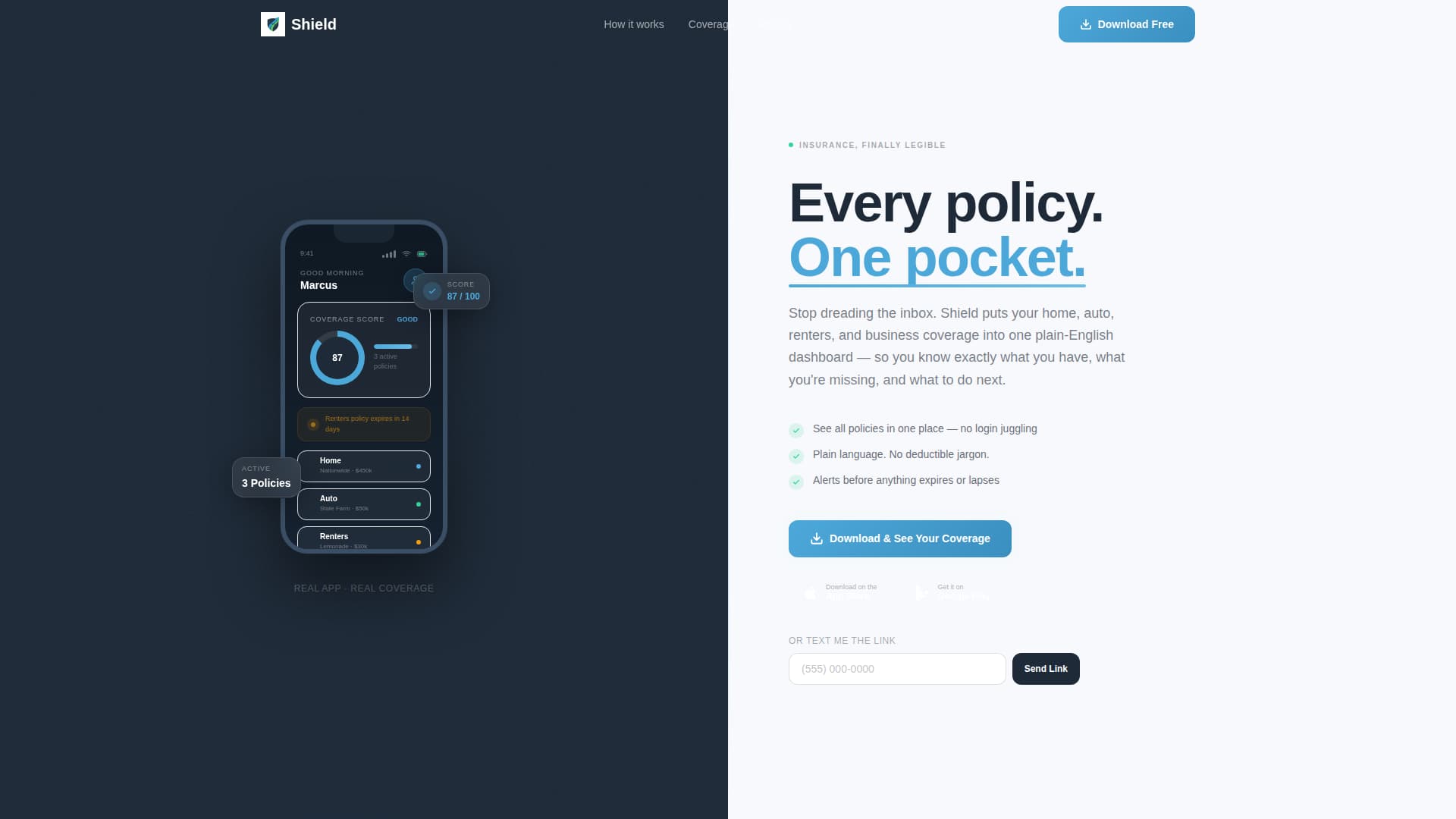 Insurance Agency Professional Website Template