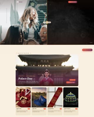 East Asian Specialty Retail Professional Website Template