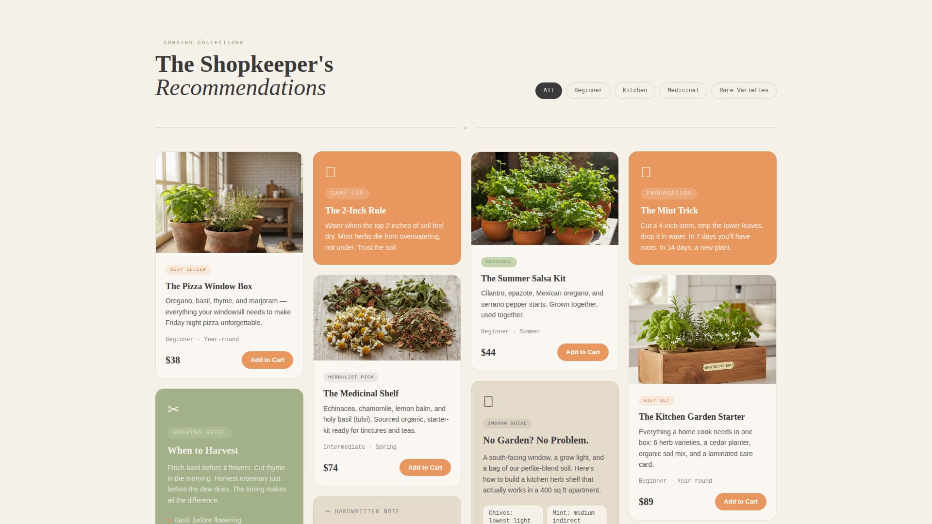 Hobby & Passion Supplies Specialist Professional Website Template