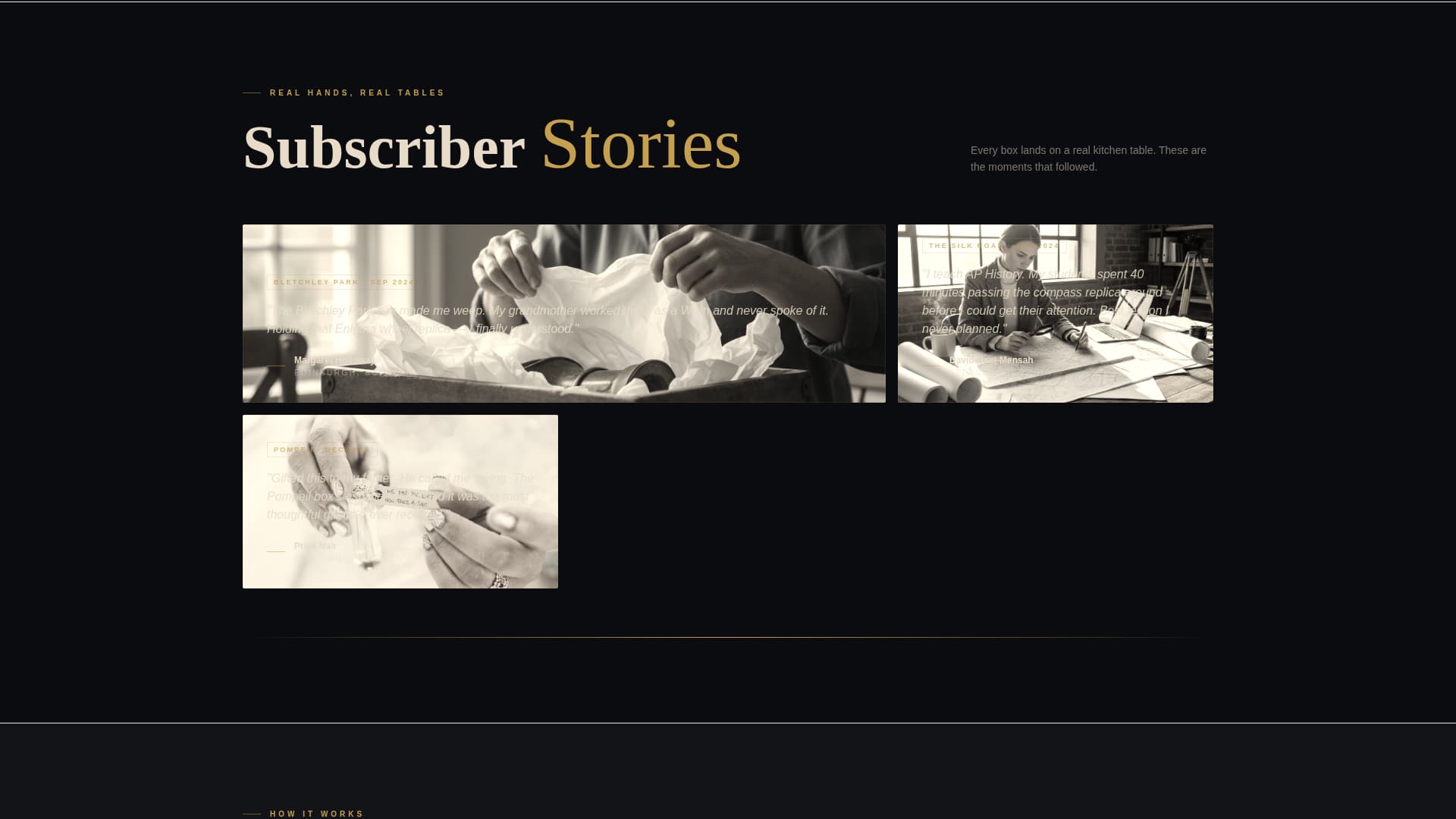 Subscription Box Services Professional Website Template
