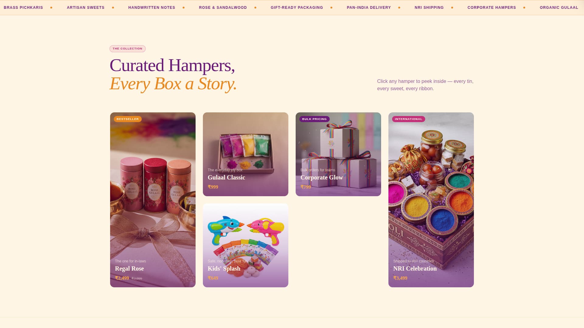 Holi Business Portfolio & Case Study Website Template
