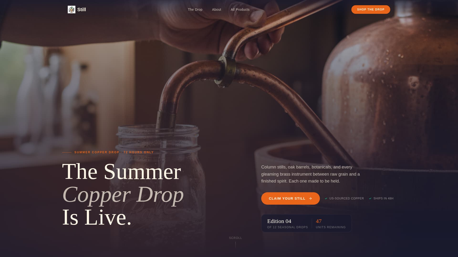 Hobby & Passion Supplies Pre-Launch & Coming Soon Website Template