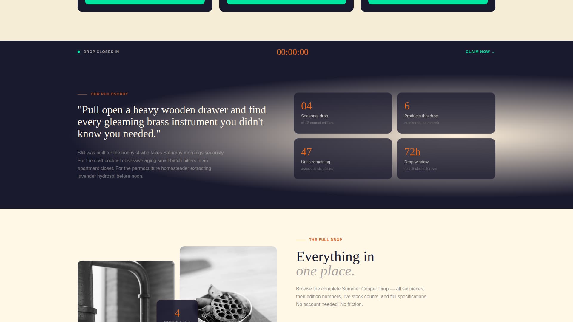 Hobby & Passion Supplies Pre-Launch & Coming Soon Website Template
