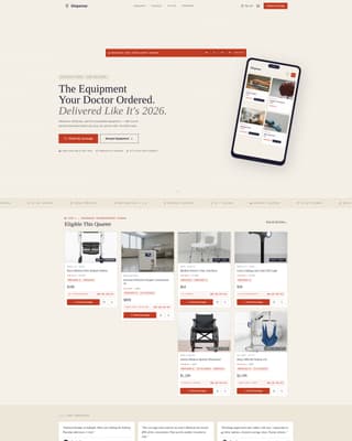 Local Brick & Mortar Business Professional Website Template