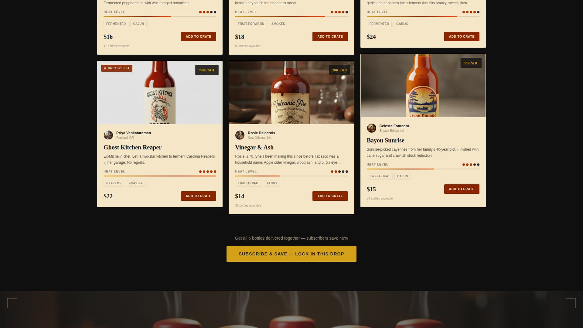 Subscription Box Services Professional Website Template