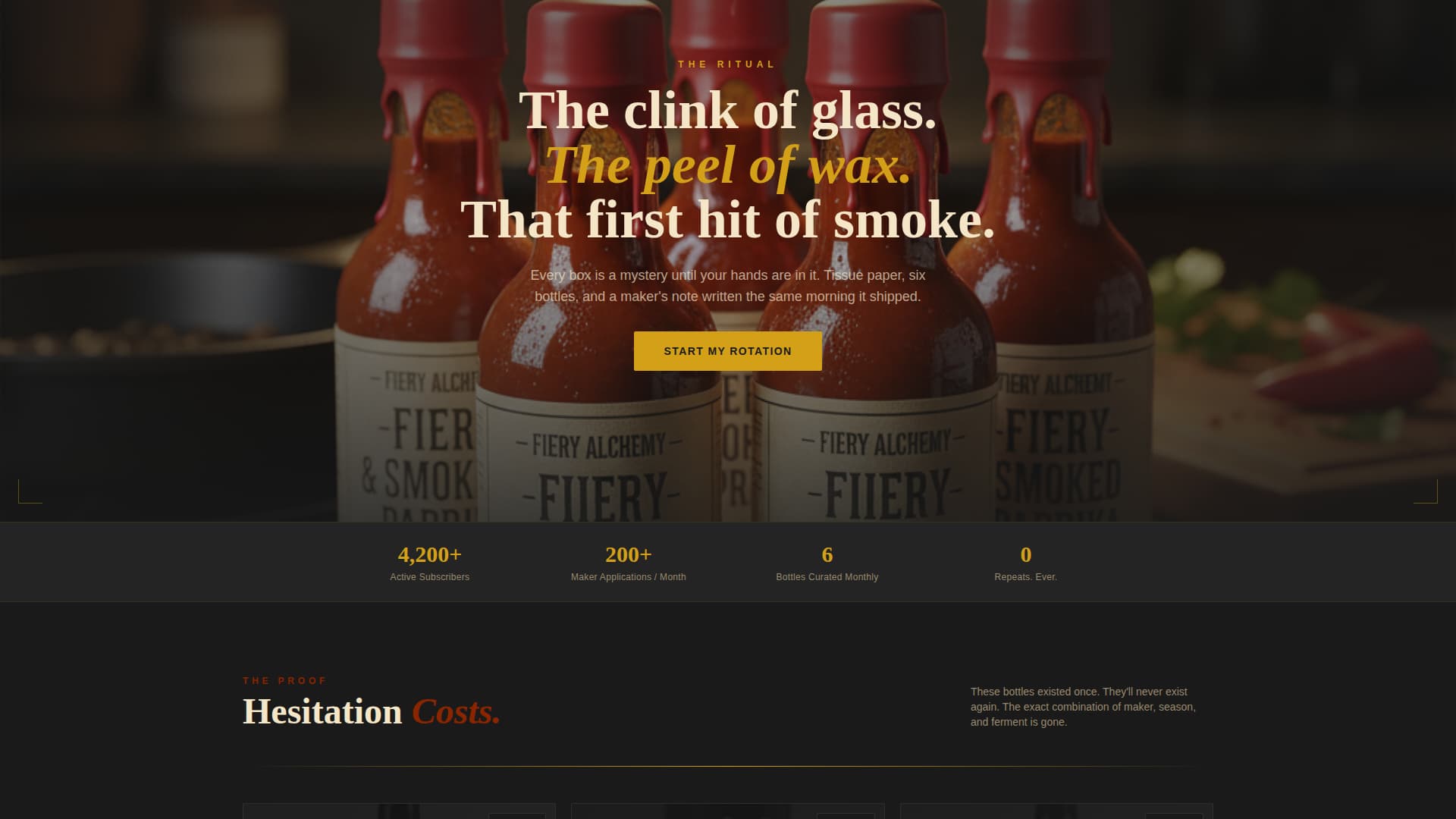 Subscription Box Services Professional Website Template