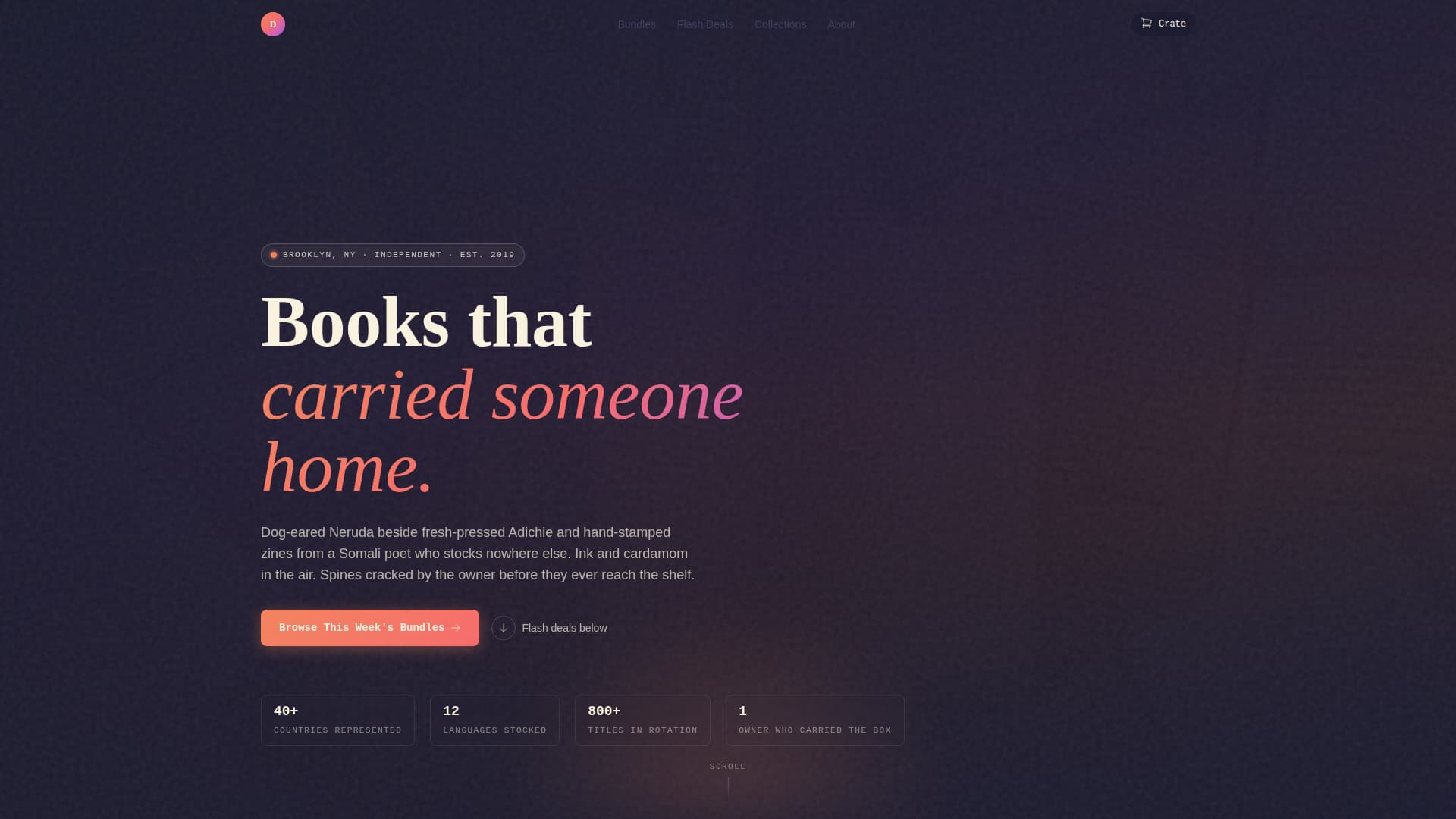 Advanced Immigrant-Owned Business Portfolio & Case Study Website Template
