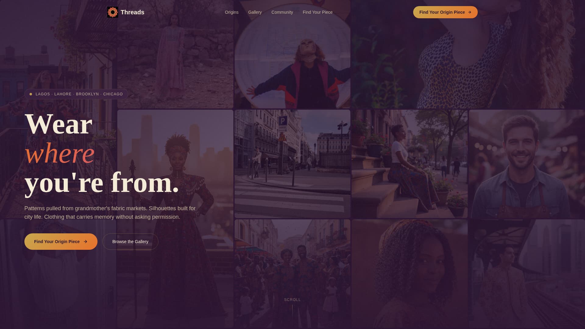 Specialist Immigrant-Owned Business Portfolio & Case Study Website Template