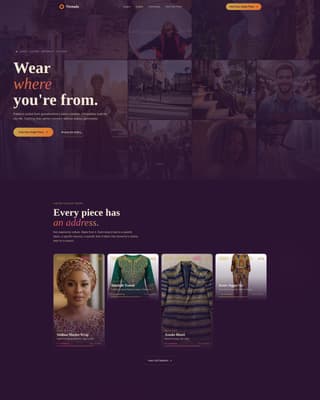 Specialist Immigrant-Owned Business Portfolio & Case Study Website Template