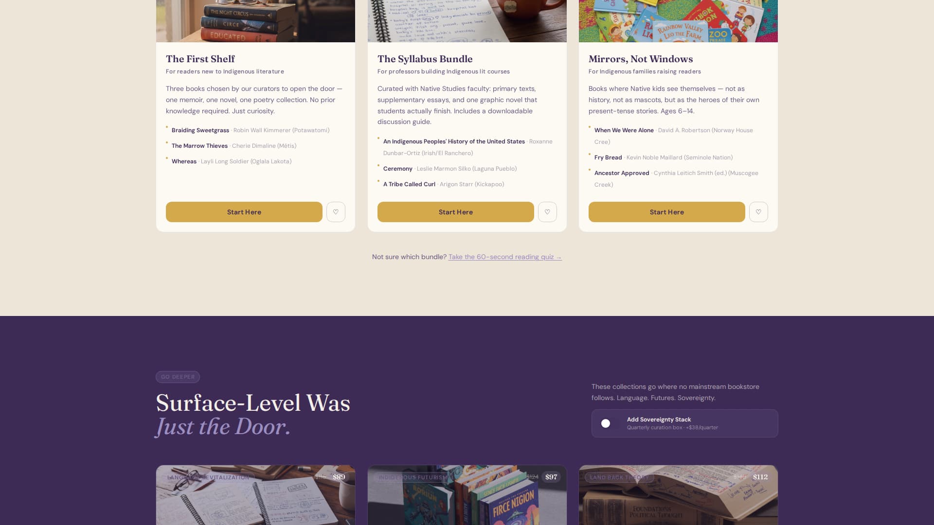 Specialist Indigenous-Owned Business Comparison Website Template