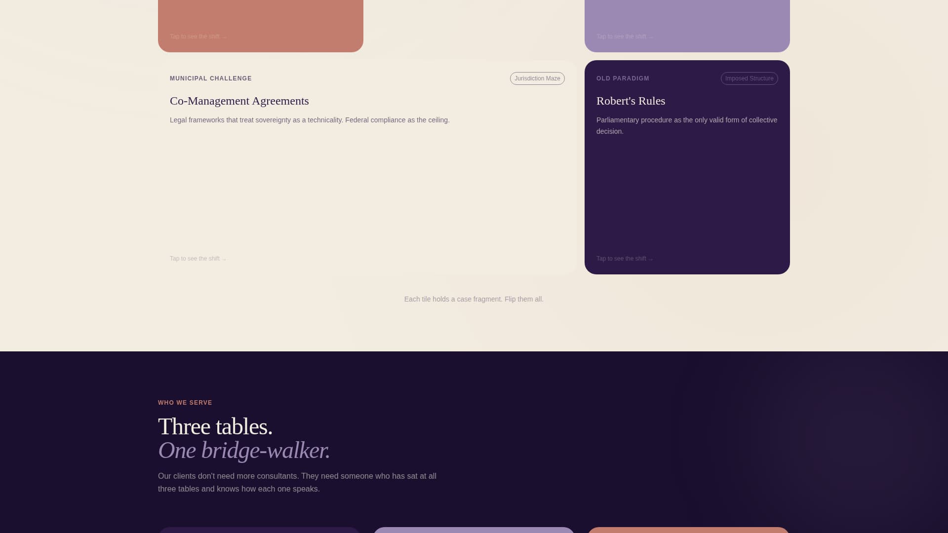 Advanced Indigenous-Owned Business Comparison Website Template