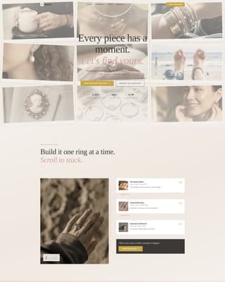 Jewelry & Accessories E-Commerce Advanced Professional Website Template