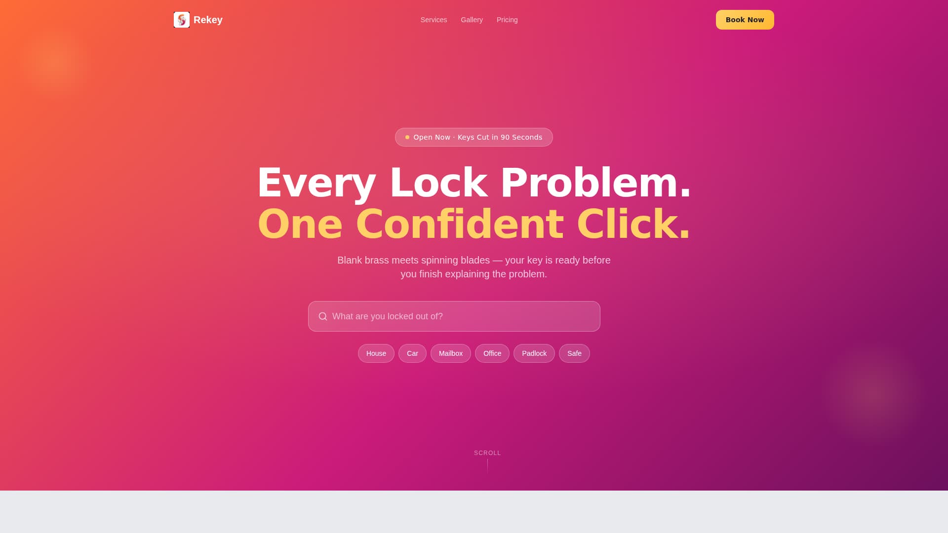 Premium Local Brick & Mortar Business Appointment Booking Website Template