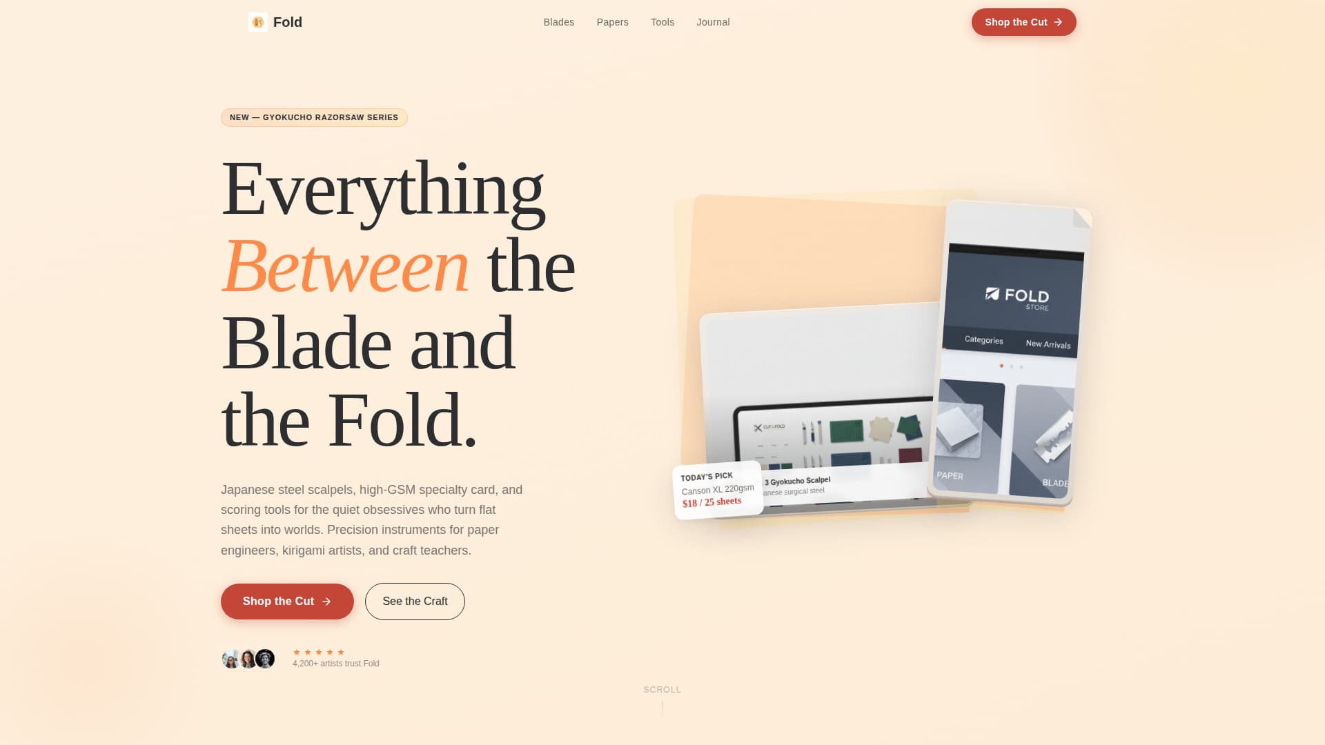 Hobby & Passion Supplies Professional Website Template