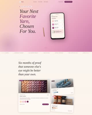 Subscription Box Services Professional Website Template