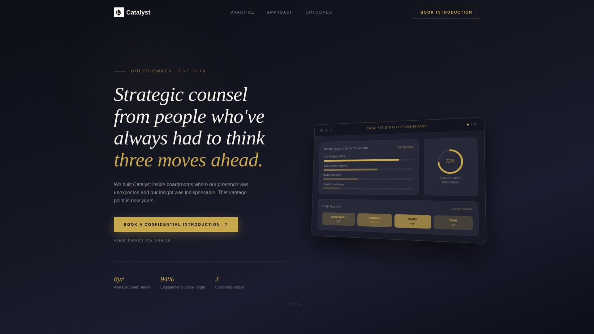 LGBTQ+-Owned Business Appointment Booking Website Template