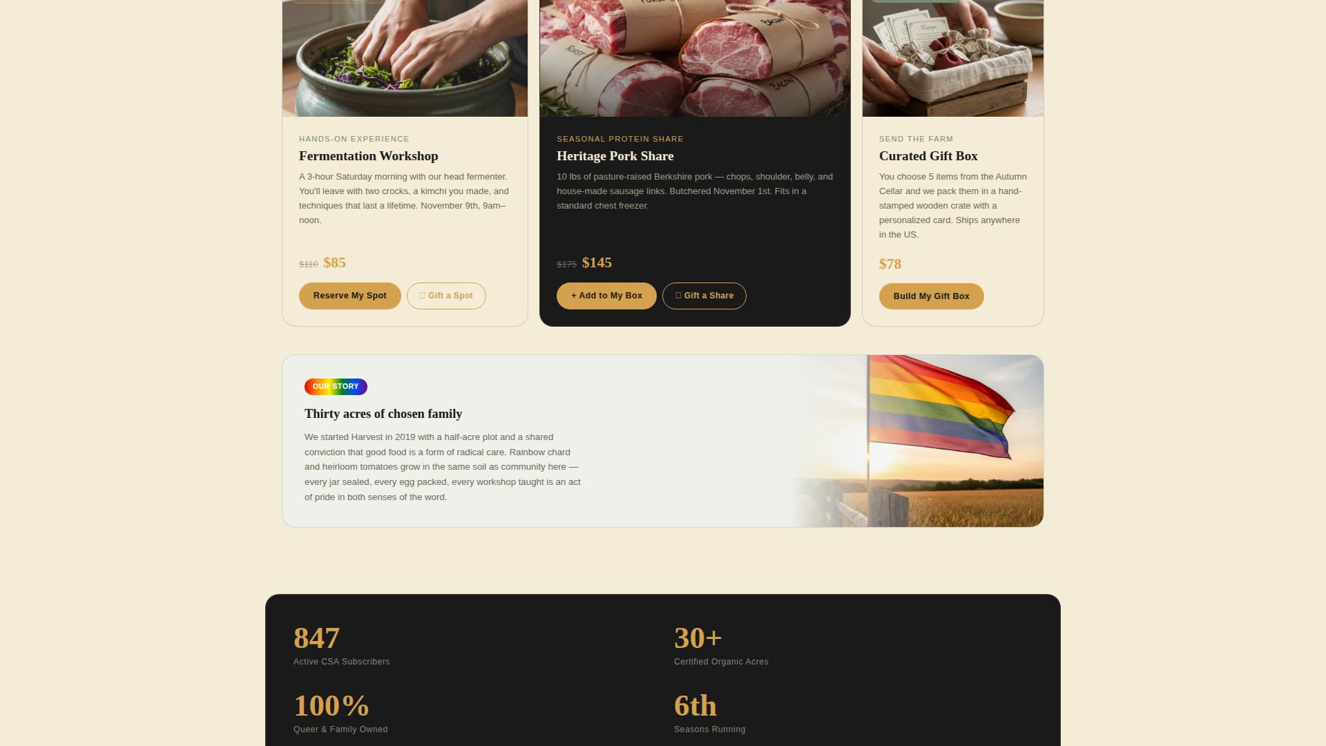 LGBTQ+-Owned Business Pre-Launch & Coming Soon Website Template