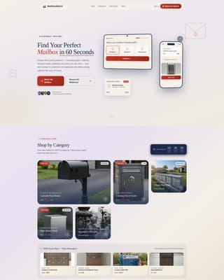 Home Décor & Lifestyle Pricing & Packages Website Template