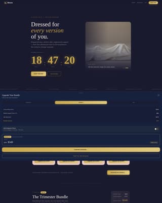 Bloom - Luxurious Maternity Landing Page Template
